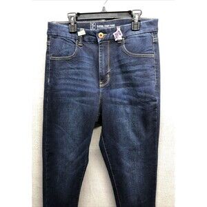 No Boundaries Junior Womens Jeggings Size 13 Dark Wash Super High Rise